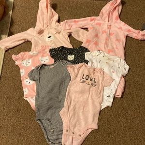6MOS Carters 7PC infant bundle